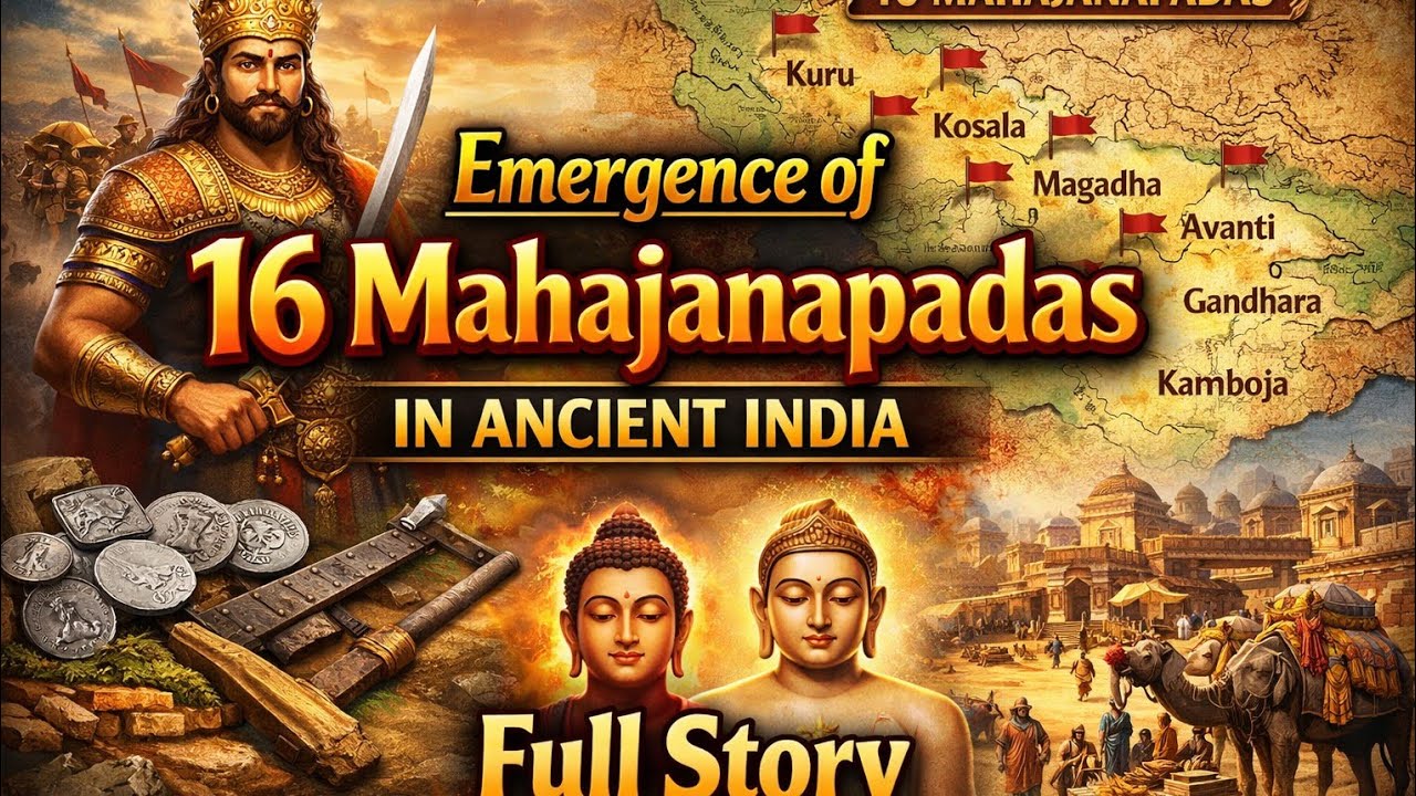 Complete Story Of Emergence Of 16 Mahajanapdas In Ancient India 