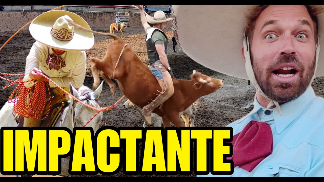 ASÍ es EL DEPORTE NACIONAL de MÉXICO 🇲🇽 || ¡MI PRIMERA CHARREADA!