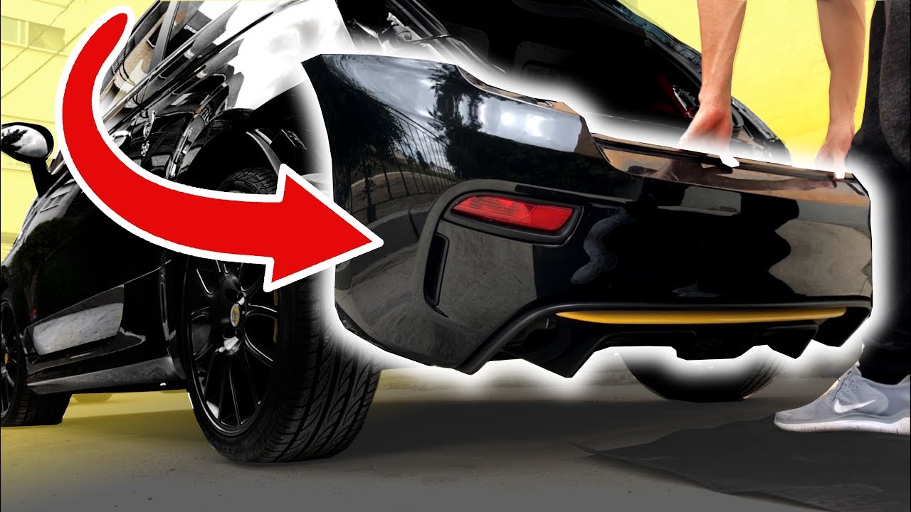 Desmontar paragolpes Abarth 595 - Tutorial 🛠️