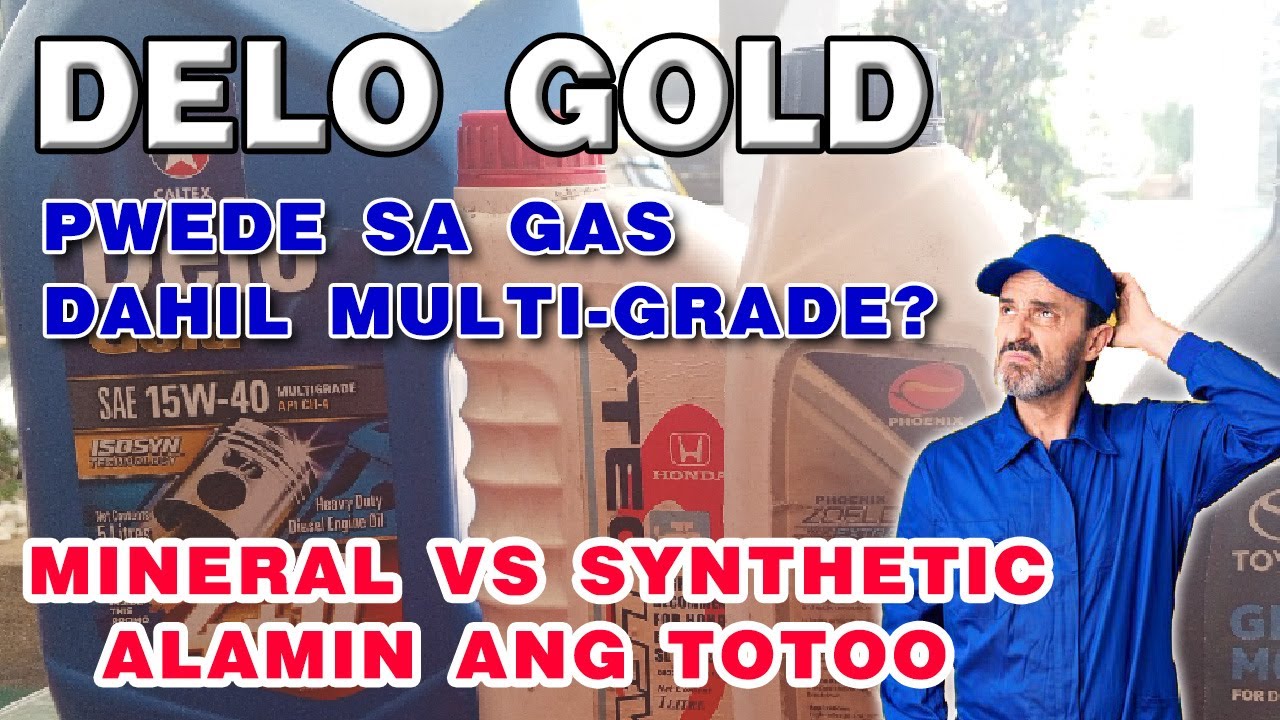 Pwede ba sa gas at diesel ang Delo Gold o multi-grade na langis?