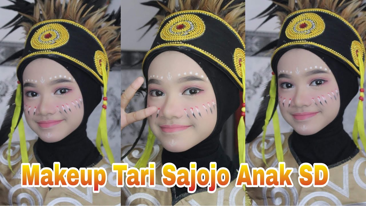 Makeup Buat Acara Akhirussannah di Sekolah Tari Sajojo dari Papua