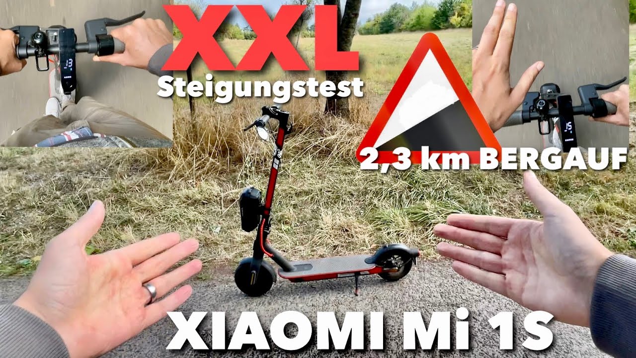 Xiaomi Mi 1s im XXL 2,3 km Steigungstest   Kommt der 