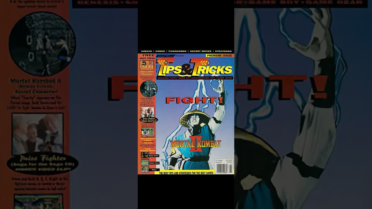 The First Issue of Tips & Tricks Magazine! #retrogaming