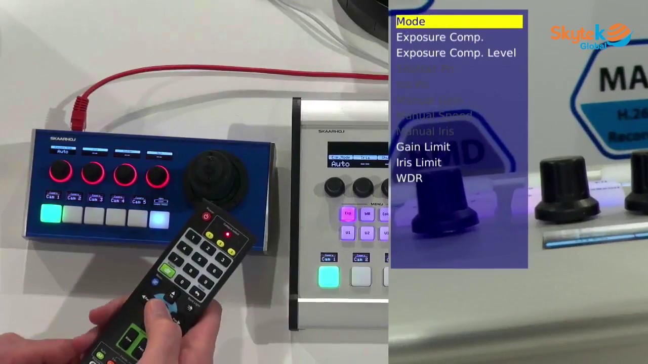 PTZ Fly joystick controller for NewTek NDIHX PTZ1