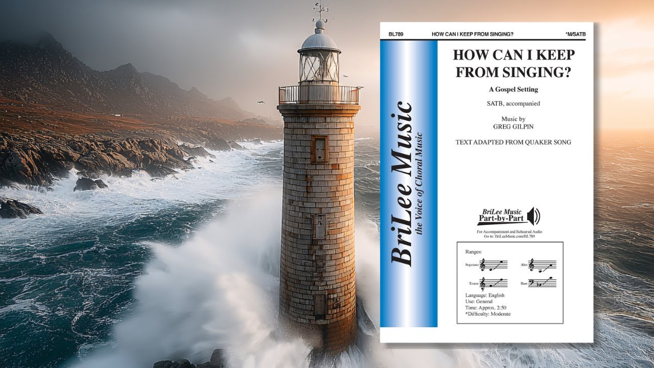 How Can I Keep From Singing? (BL789) by Greg Gilpin