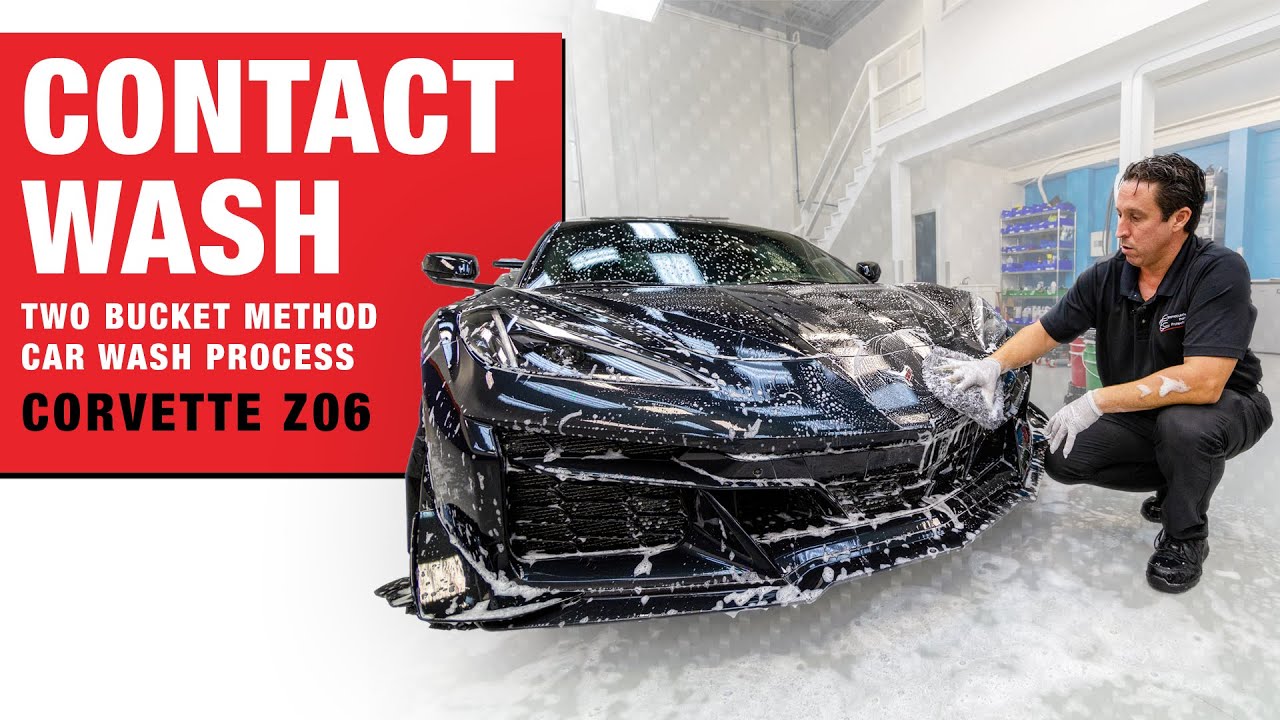 The Safest Way to Wash a C8 Corvette Z06 (Swirl-Free Method)