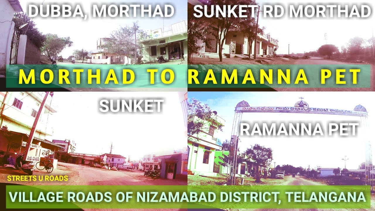 Morthad to Ramanna Pet | Bike Ride | Village Roads of Nizamabad District | Telangana |