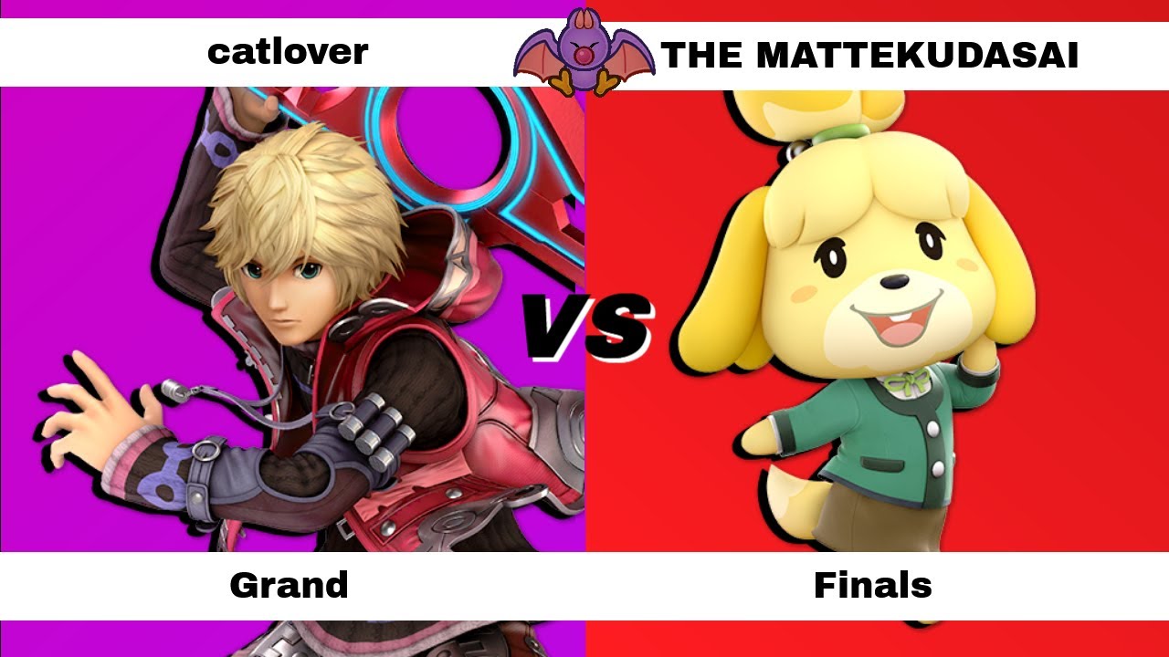 Super Showdown Square 1 | catlover (Shulk) vs MATTEKUDASAI (Isabelle) - Grand Finals