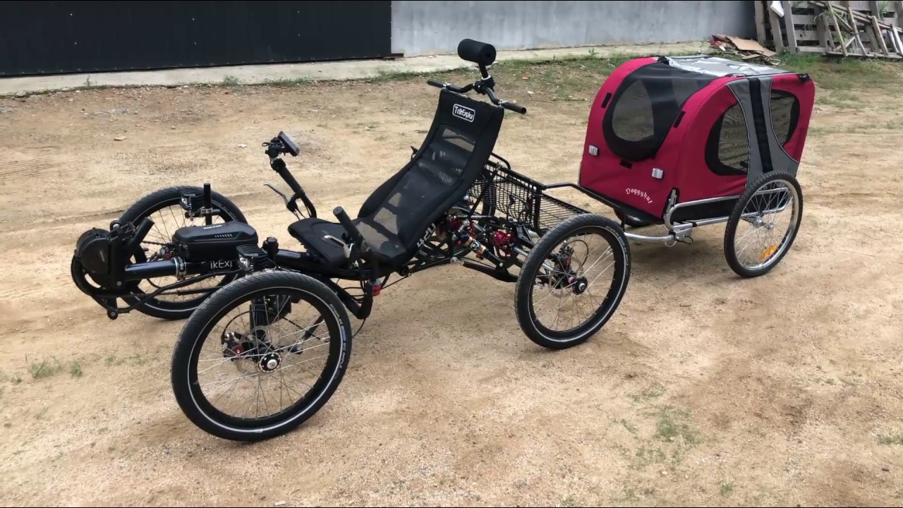 TrikExplor 420E touring recumbent quad makes you enjoy the outdoor
