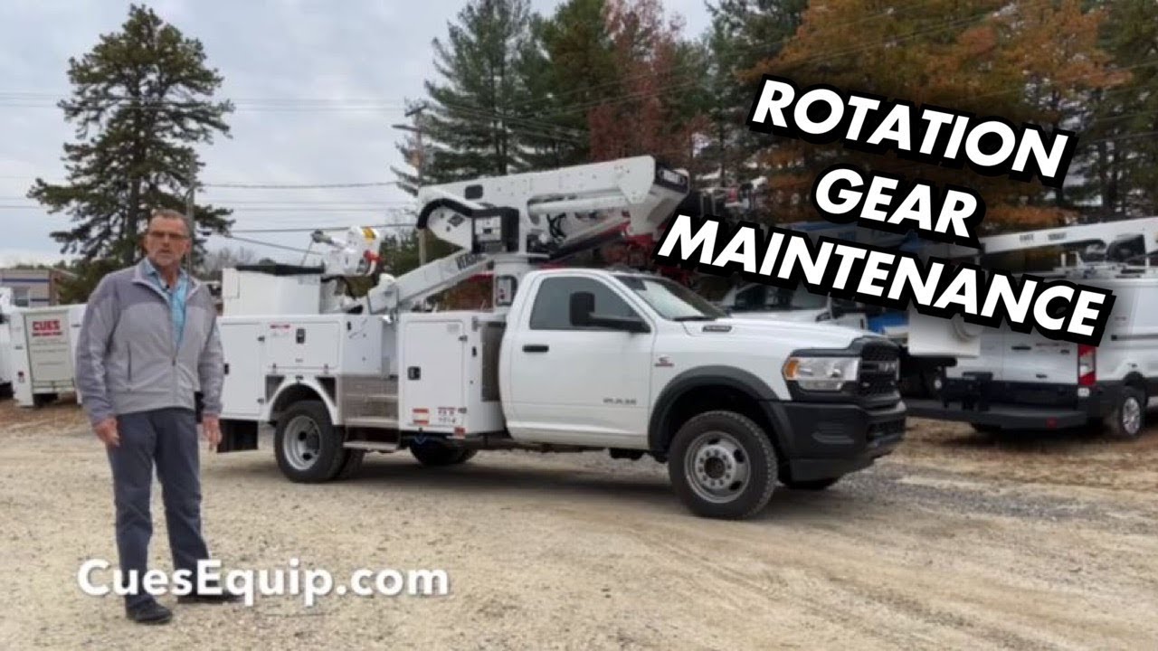 Why It Is Important To Lubricate Aerial Boom Lift Rotation Gear