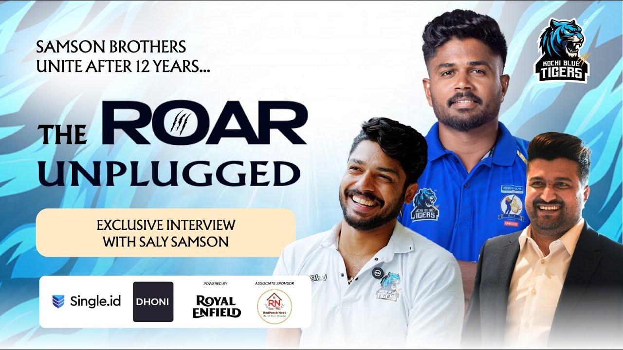 Samson Brothers Unite After 12 Years | The Roar Unplugged | Saly Samson| Sanju Samson |Subash Manuel