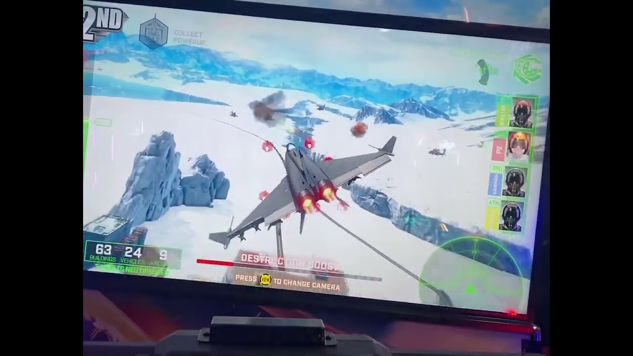 TOPGUN MAVERICK ARCADE 2ND PLACE