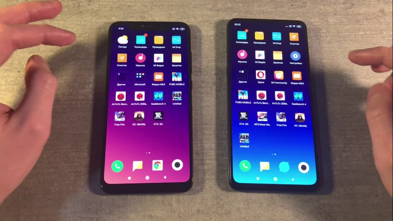 Xiaomi Mi 8 Pro vs Xiaomi Mi Mix 3