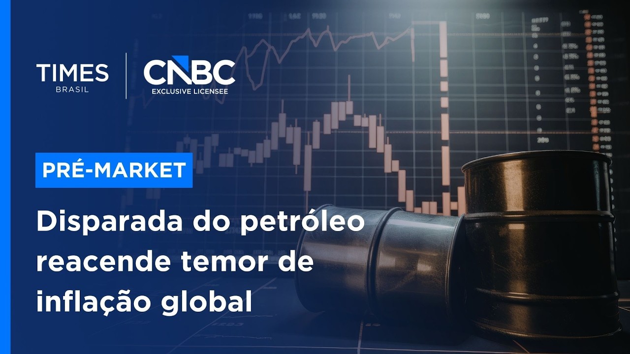 Petróleo dispara com guerra no Oriente Médio e ameaça crescimento global; assista à análise