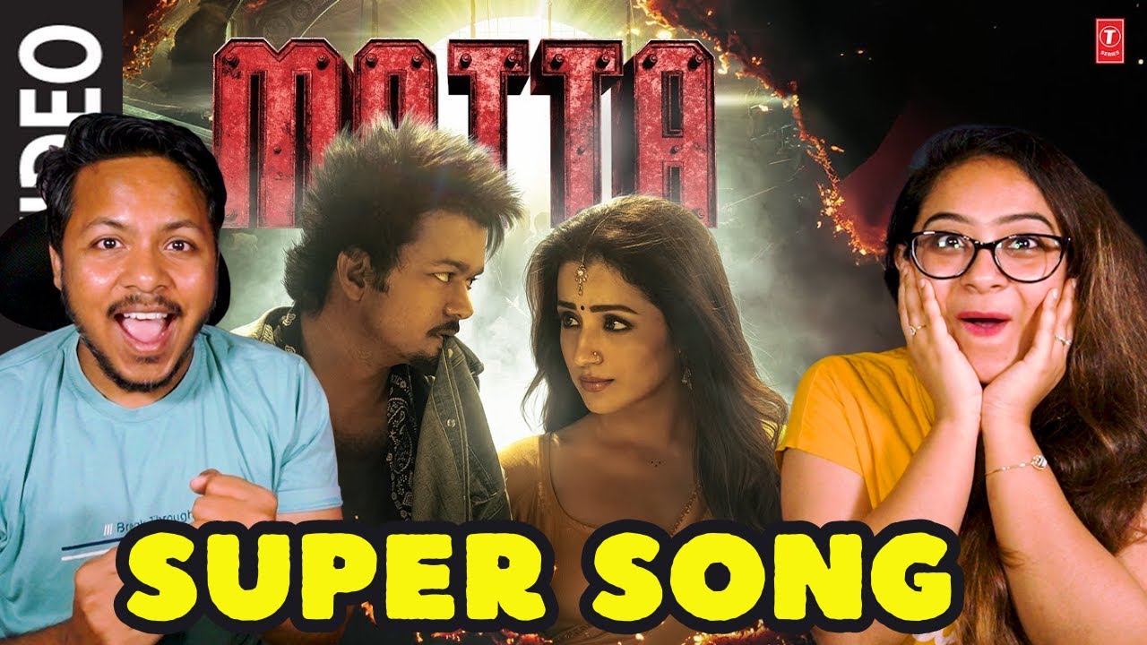 MATTA Video Song Reaction | Thalapathy Vijay | Venkat Prabhu | Yuvan Shankar Raja | The GOAT