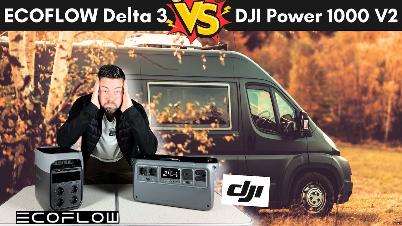 Vers la fin d'ECOFLOW ?! DJI Power 1000 v2 VS Ecoflow Delta 3 🥊⚡Ce Duel va vous surprendre !