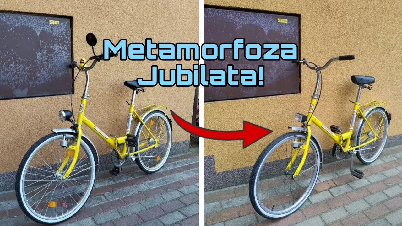 Metamorfoza Jubilata! - od roweru jeżdżącego do bardziej fabrycznego wyglądu!