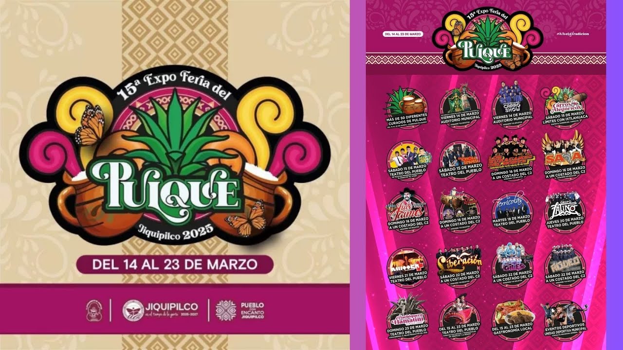 15º Expo Feria del Pulque Jiquipilco 2025 EDOMEX