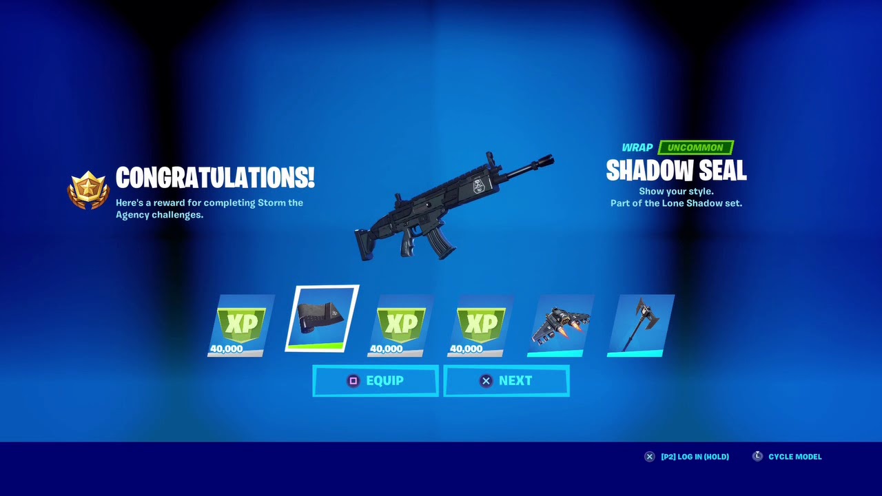 Fortnite Storm the Agency Rewards