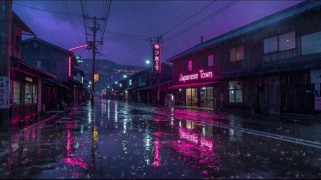 Rainy Night Lofi Mix 🌙 Calm Chillhop Beats to Relax, Study & Sleep #56