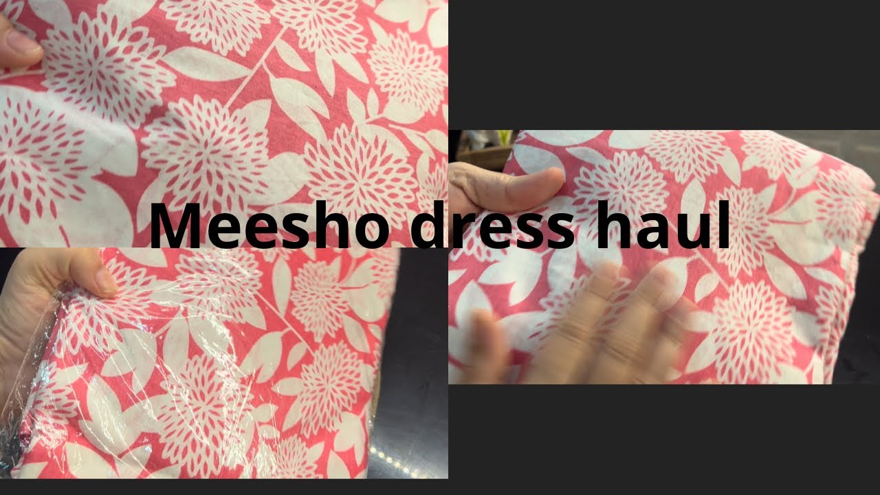 Unboxing Beautiful Dress Material from Meesho | Honest Review.#trending #meeshohaul #youtubeshorts 