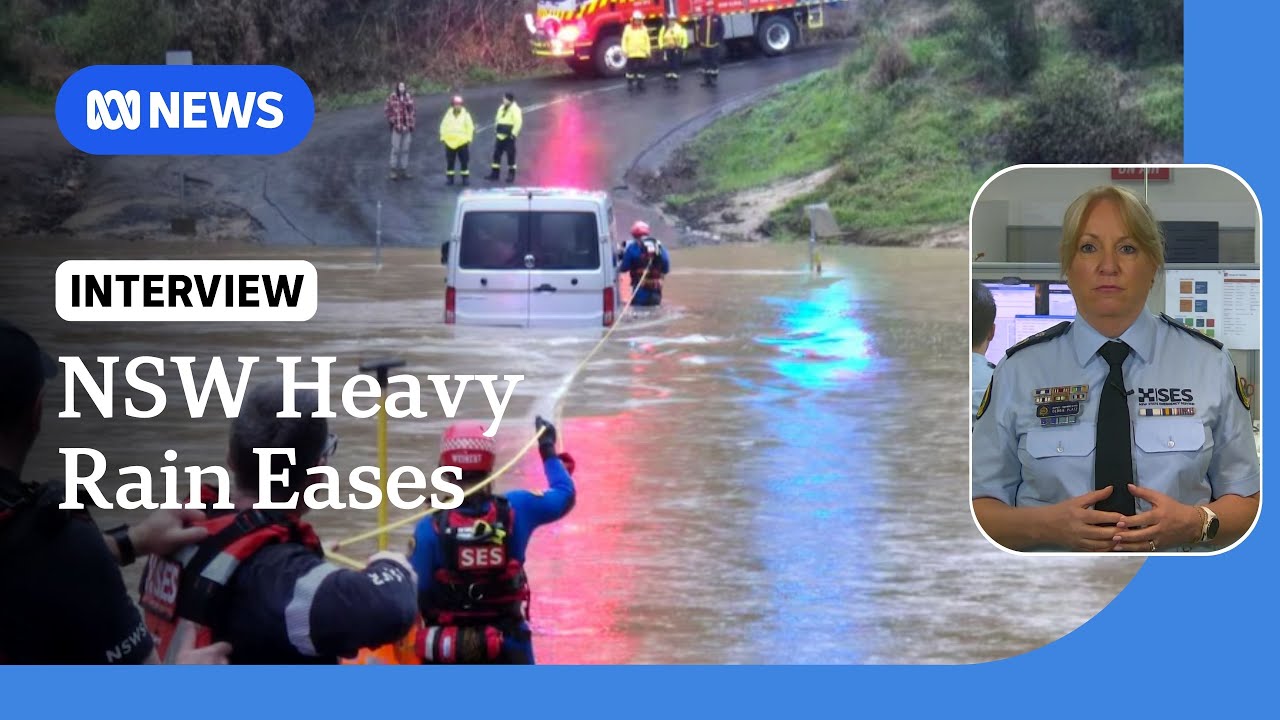 Rain eases but flood warnings in place for parts of NSW | ABC NEWS