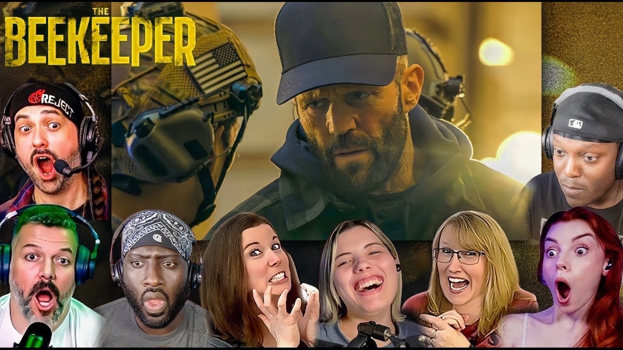 “Jason Statham vs FBI” Best REACTIONS! The Beekeeper (2024) Movie Reactions