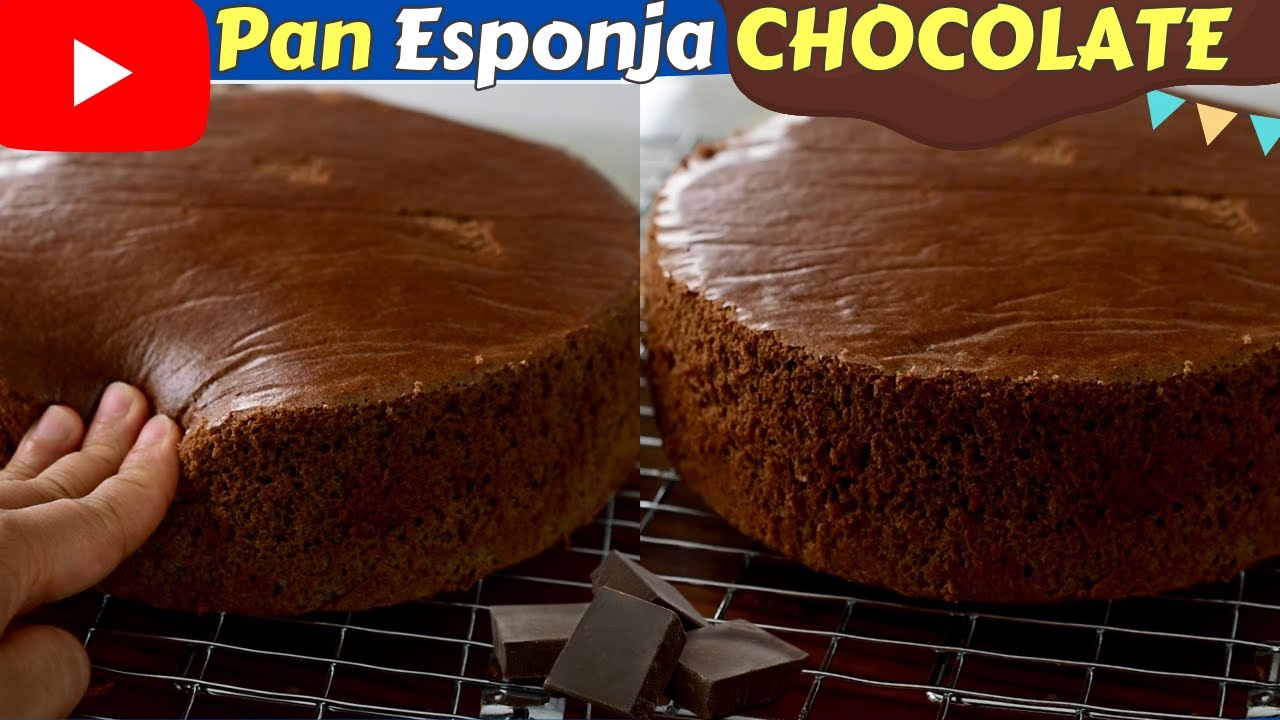 PAN|BIZCOCHO ESPONJA de CHOCOLATE para 3LECHES TIPS para que quede ESPONJADITO👌🏼Dulce Hogar Recetas💕