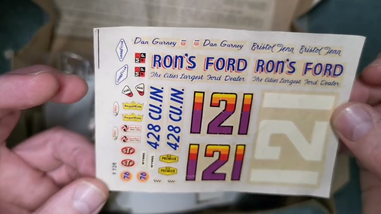 Gary's Vintage Kits - 1968 Frog/AMT Ford Galaxie GT fastback.