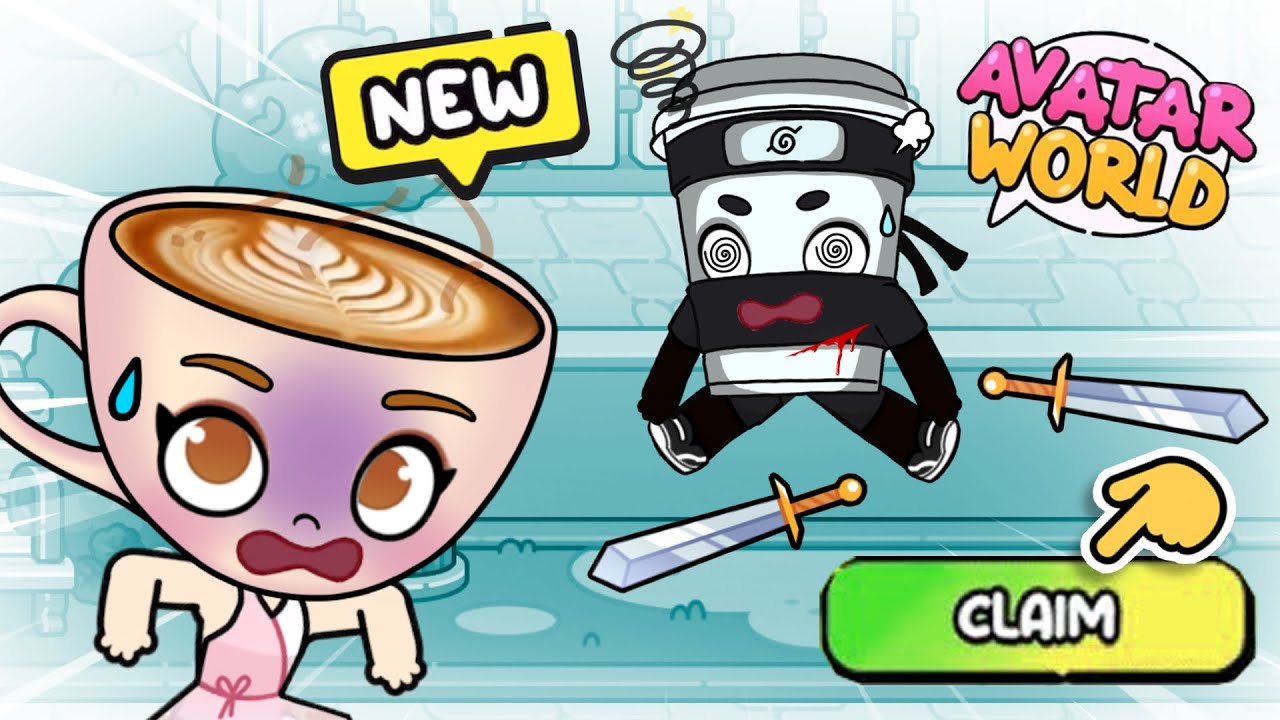 EASY! How to create CAPPUCCINO ASSASSINO and BALLERINA CAPPUCCINO in AVATAR WORLD 🌍 Italian Brainrot