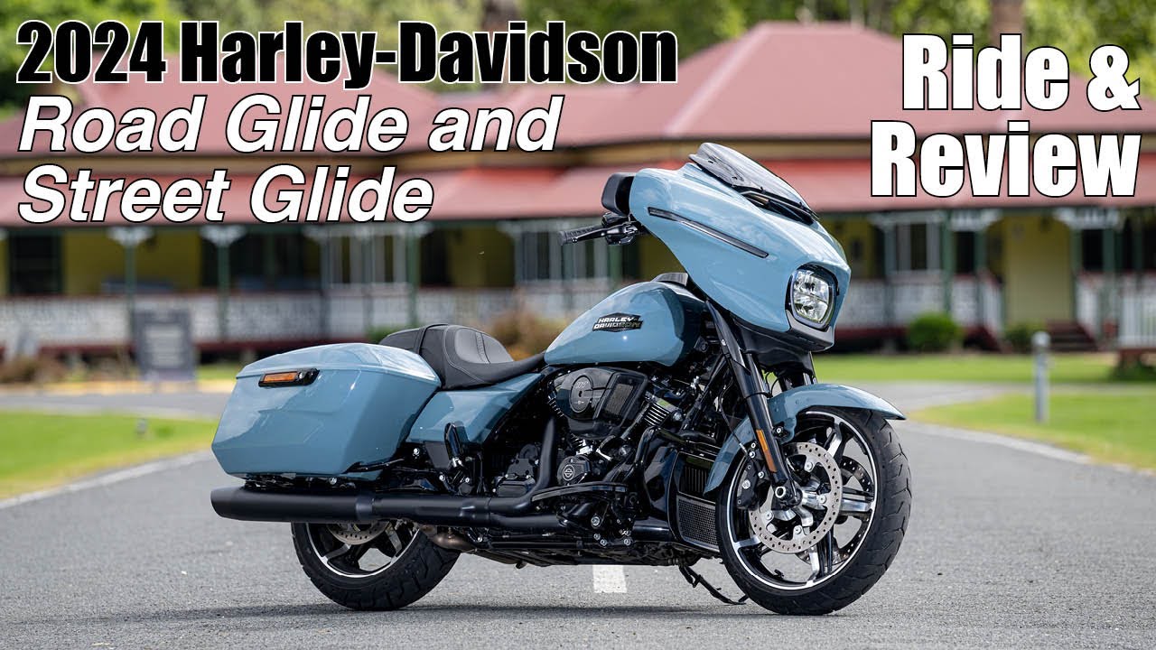 Harley Davidson Road Glide and Street Glide 2024