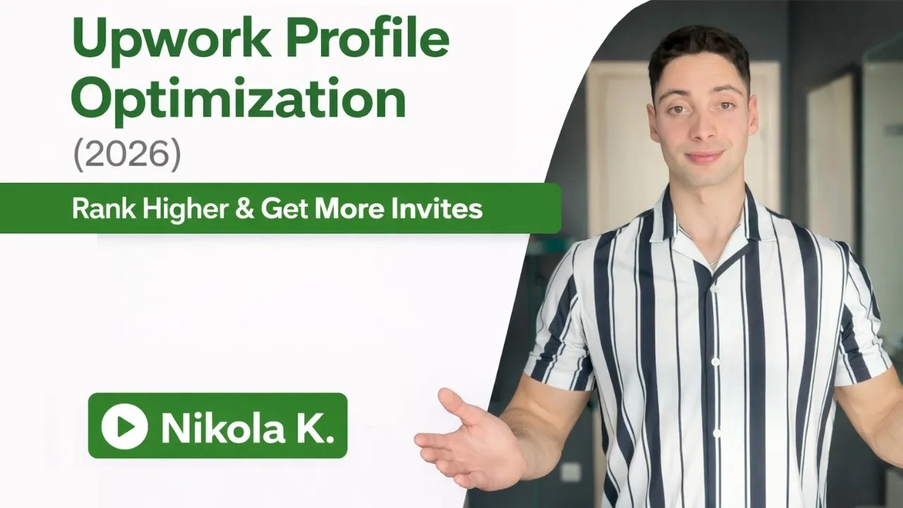 Upwork Profile Optimization (2026) | Rank Higher & Get More Invites | Nikola K | Done For You