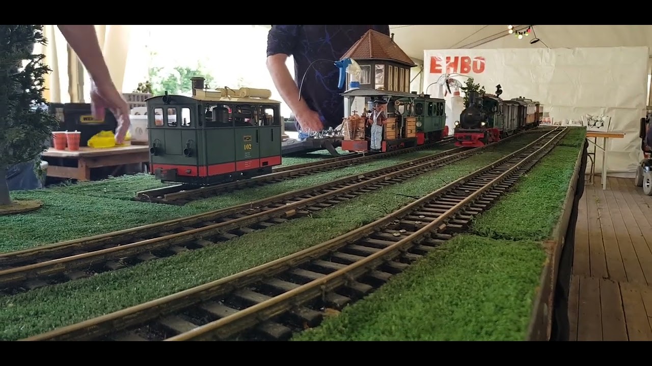 Stoomdagen.Stoomgroep west zuiderpark.Den Haag 2025 Modeltreinen