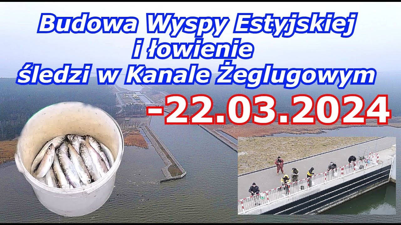 Budowa Wyspy Estyjskiej i łowianie Śledzi -22.03.2024