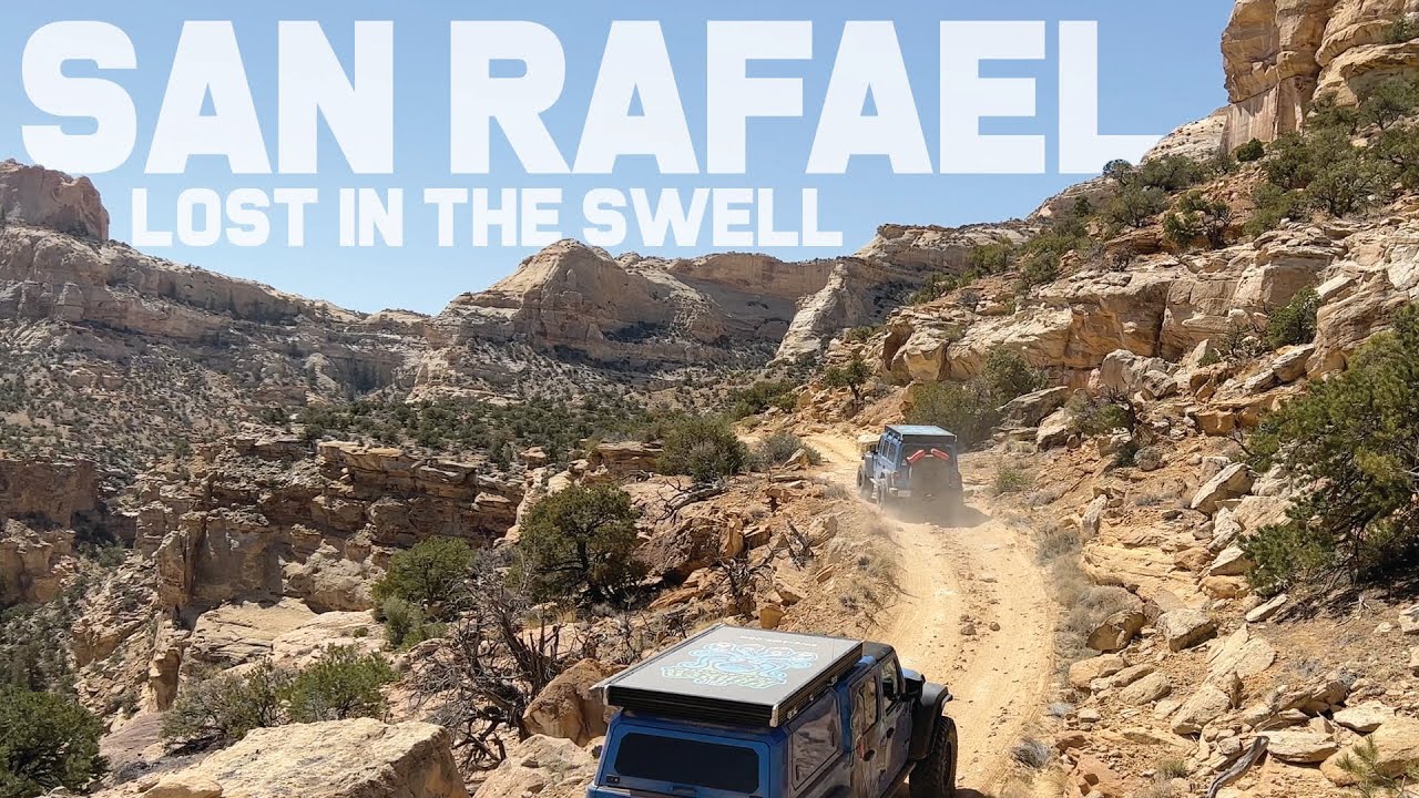 San Rafael Swell — Black Dragon, Wedge Overlook, Eva Conover, Eagle Canyon — EcoDiesel JT, 4XE JL