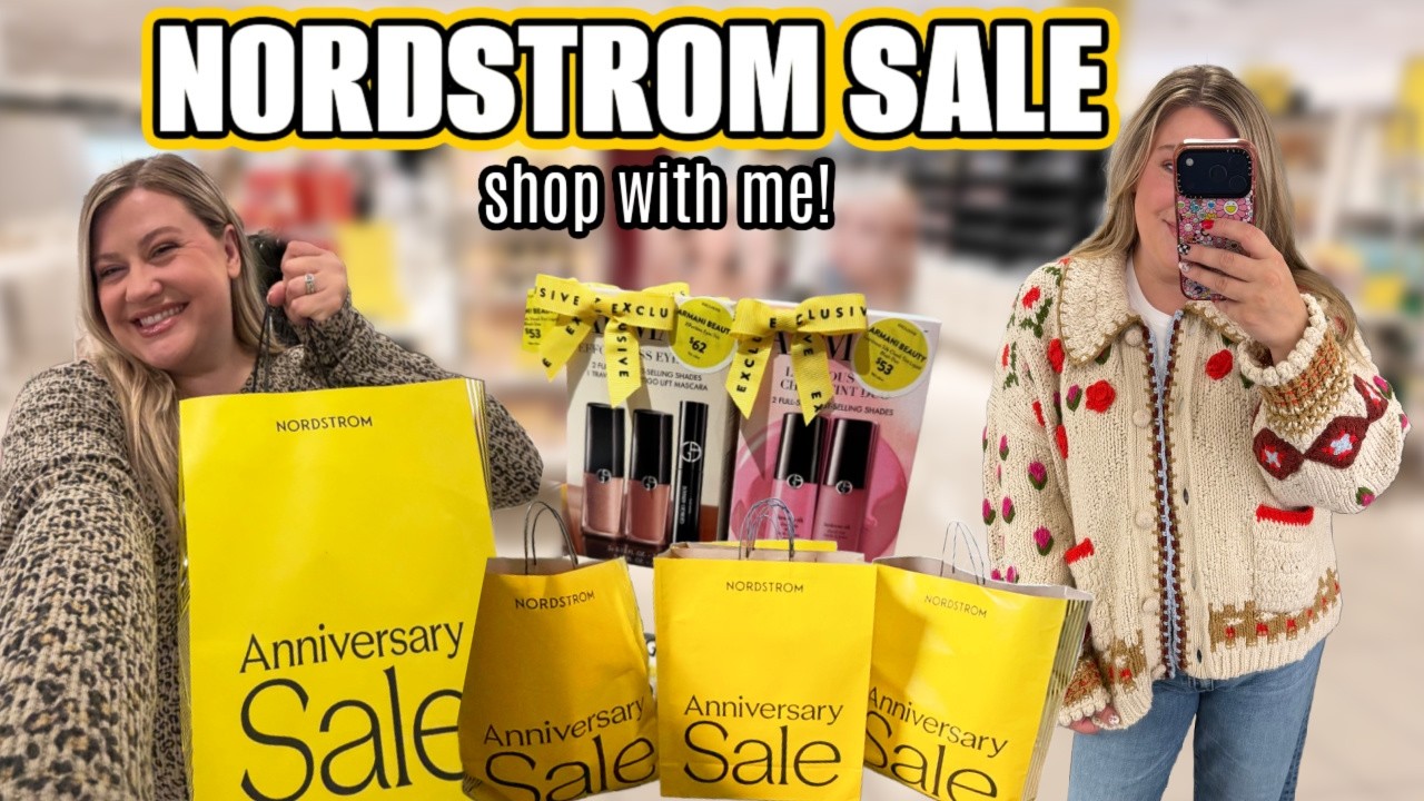 NORDSTROM ANNIVERSARY SALE 2026 SHOP WITH ME + TRY ONS!