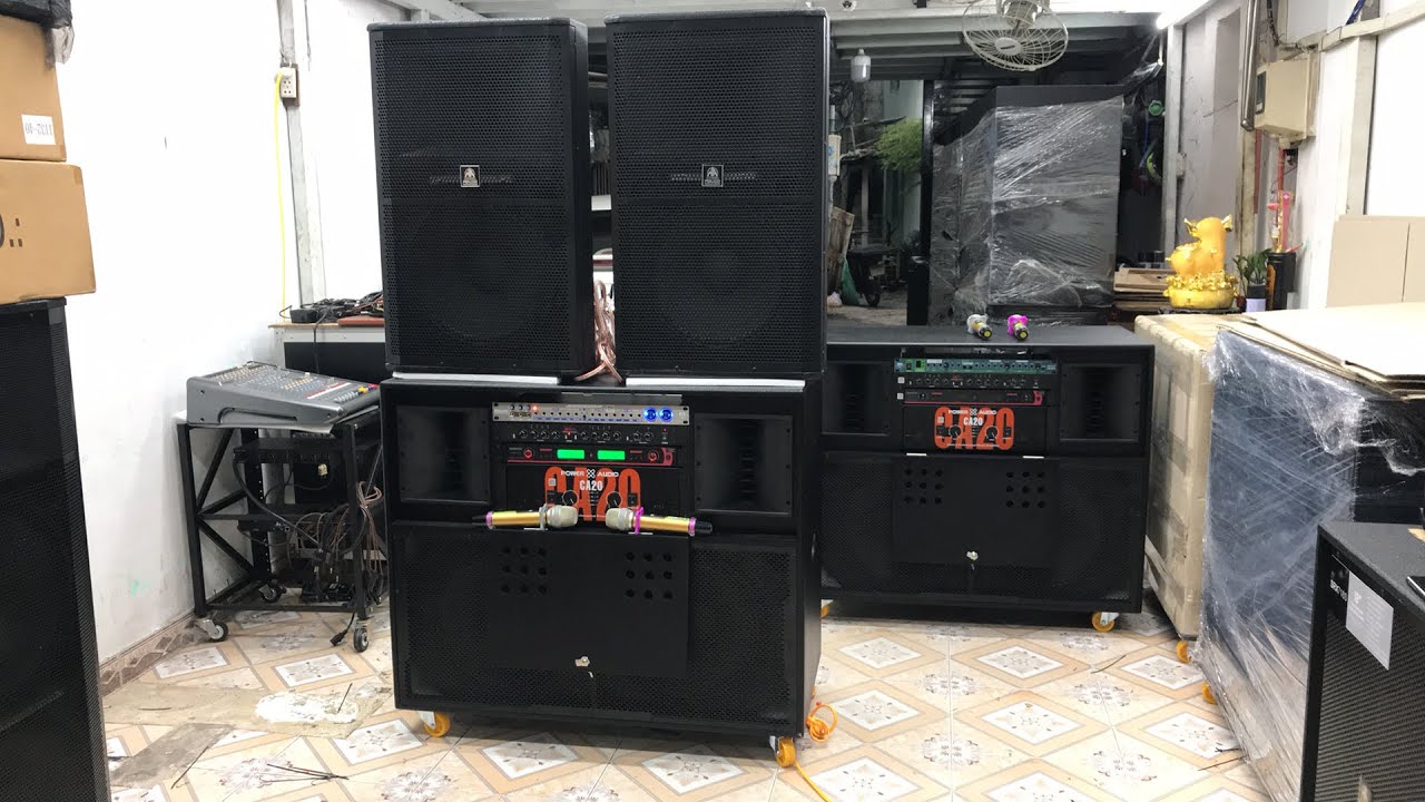 Giao tiếp 2 Bộ Loa K&eacute;o Peaudio Buổi chiều gi&aacute; 26tr300k | LH 0932669768 Minh Triết Audio 260