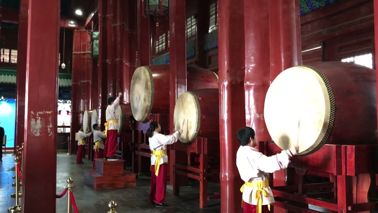 drumming in the bell tower beijing 2017 performance | snoo