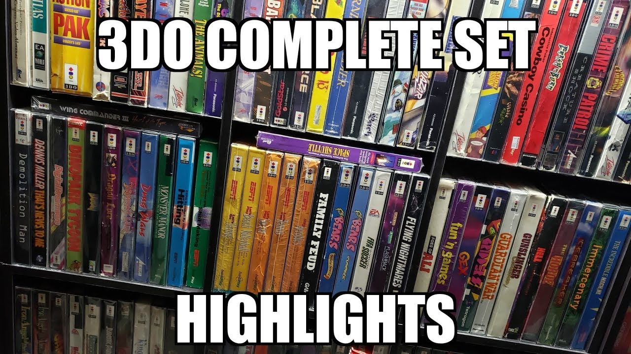 3DO COMPLETE COLLECTION HIGHLIGHTS