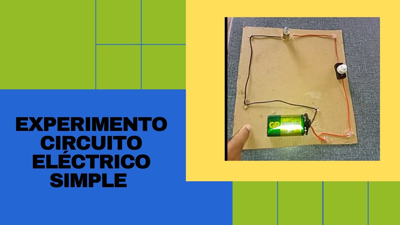 EXPERIMENTO CIRCUITO EL&Eacute;CTRICO SIMPLE -  PARA NI&Ntilde;OS DE PRIMARIA PRIMER EXPERIMENTO EN CUARENTENA