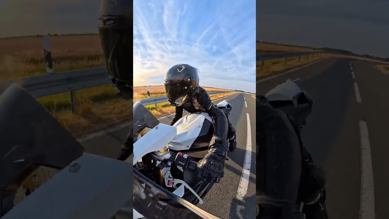 BmW S1000RR on German roads