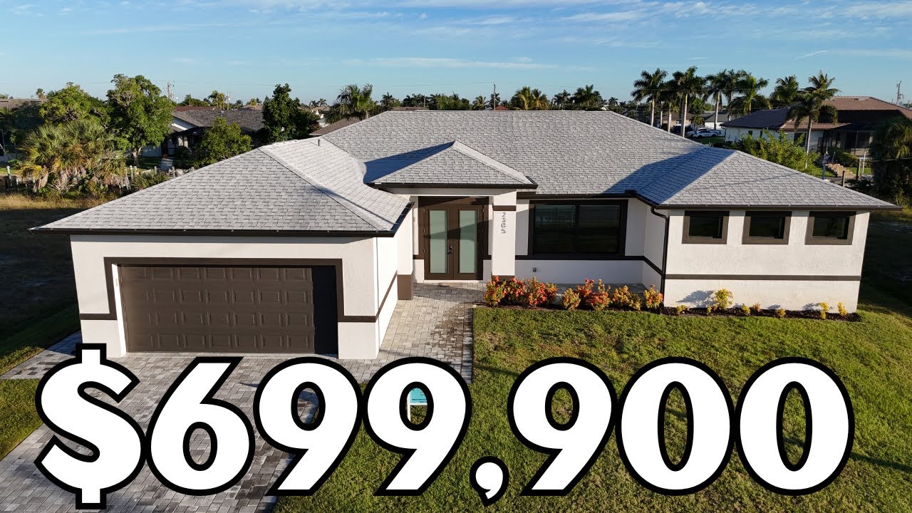 Inside Florida’s Most Affordable Luxury Waterfront Home | CAPE CORAL NEW CONSTRUCTION HOME TOUR