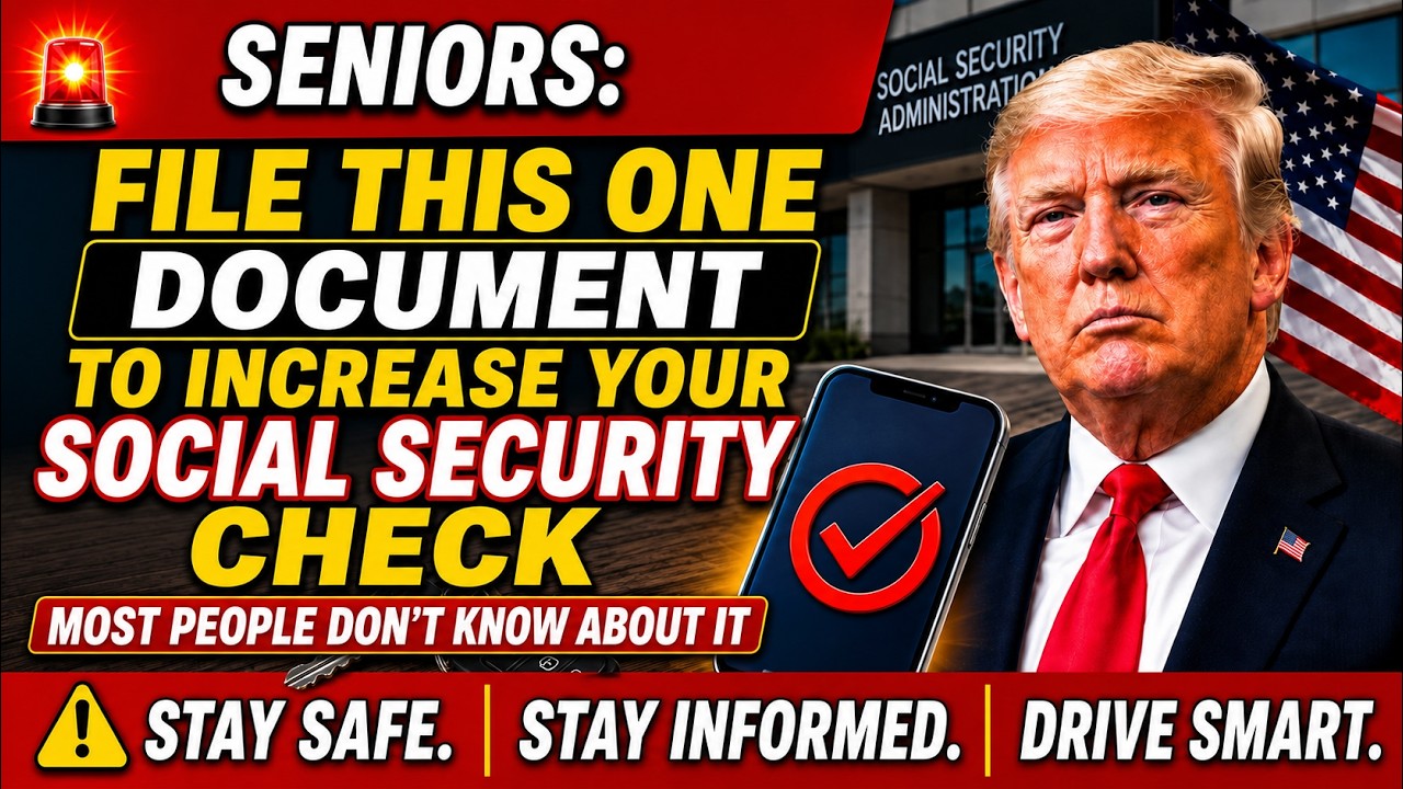 Seniors:File This One Document to Increase Your Social Security Check-Most People Don&rsquo;t Know AboutIt