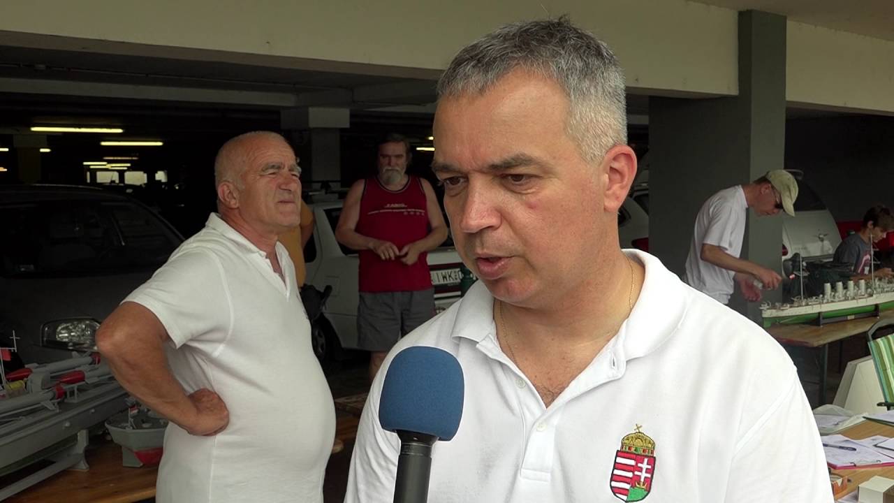 Szegedi HÍrek Hajómodellek versenyeztek a Plaza tónál 2016.07.11.