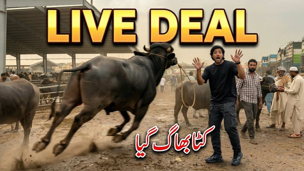 Kata Bhag Gya Lahore Bakra Mandi Shahpur Kanjra Mazhar Biba Official 
