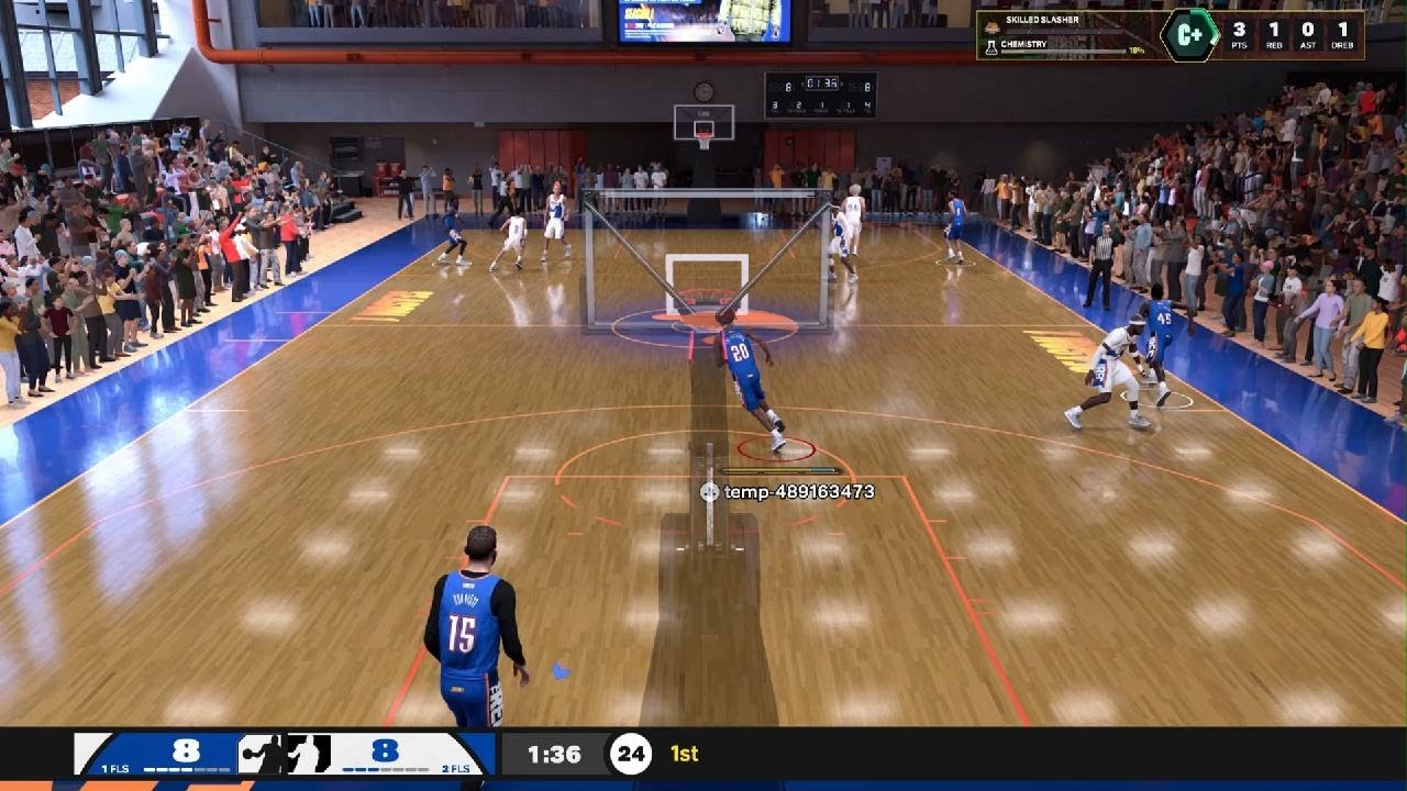 First rec game nba2k26
