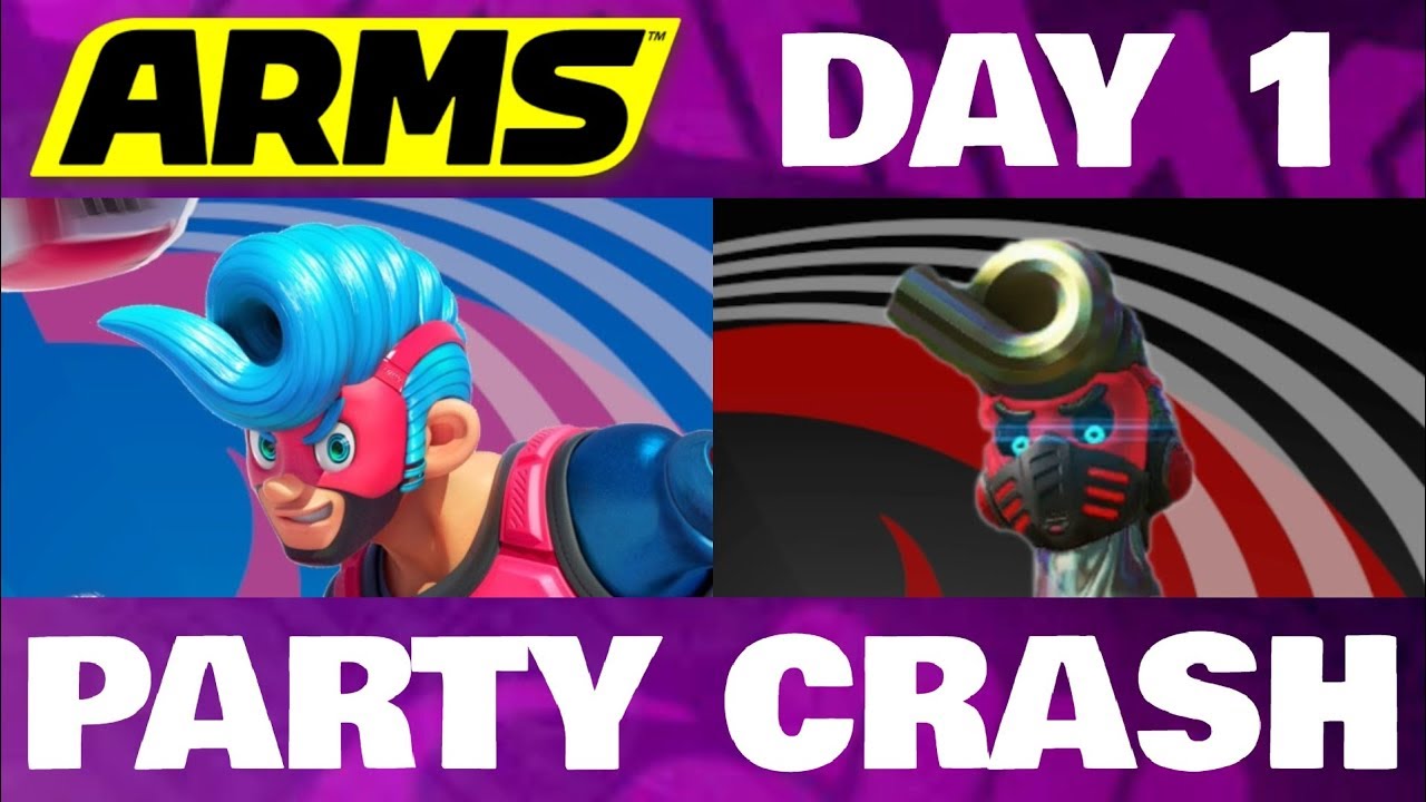 ARMS Party Crash DAY 1 Springman Vs Springtron!