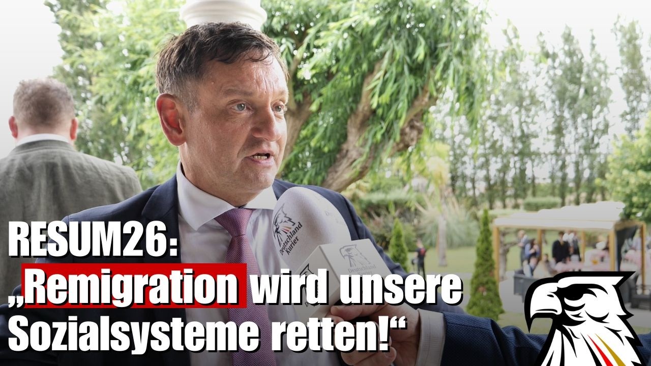 RESUM26: &bdquo;Remigration wird unsere Sozialsysteme retten!&ldquo; | Kay Gottschalk (MdB | AfD)