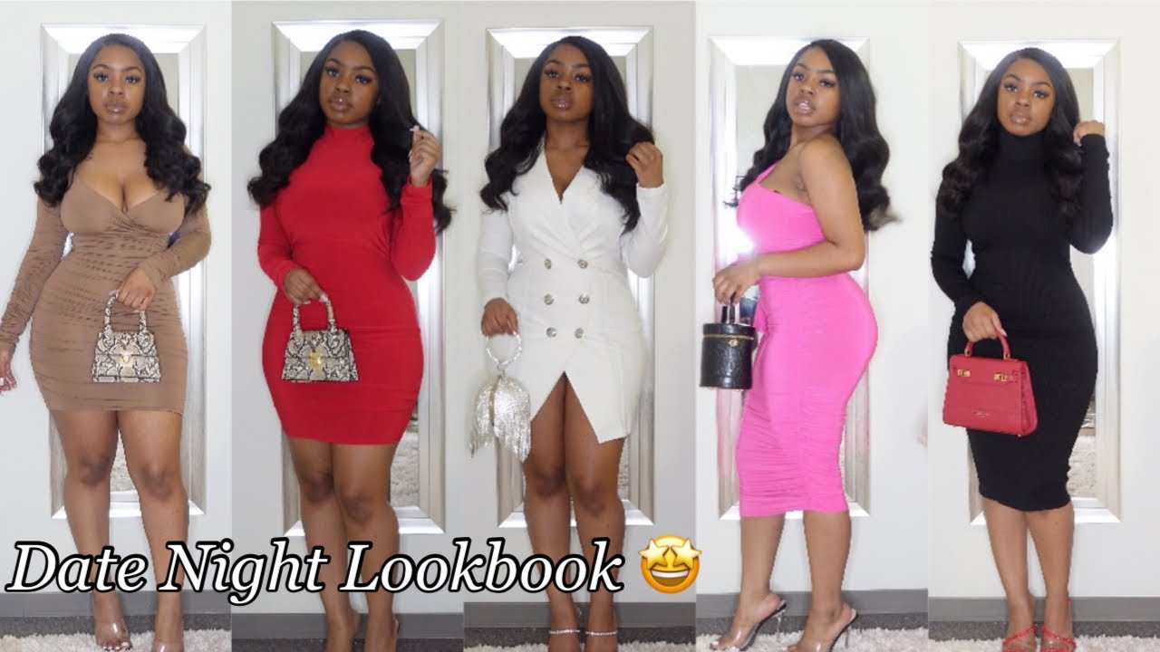 DATE NIGHT FASHION NOVA LOOKBOOK | Valentines Day Approved | Luxury Tot