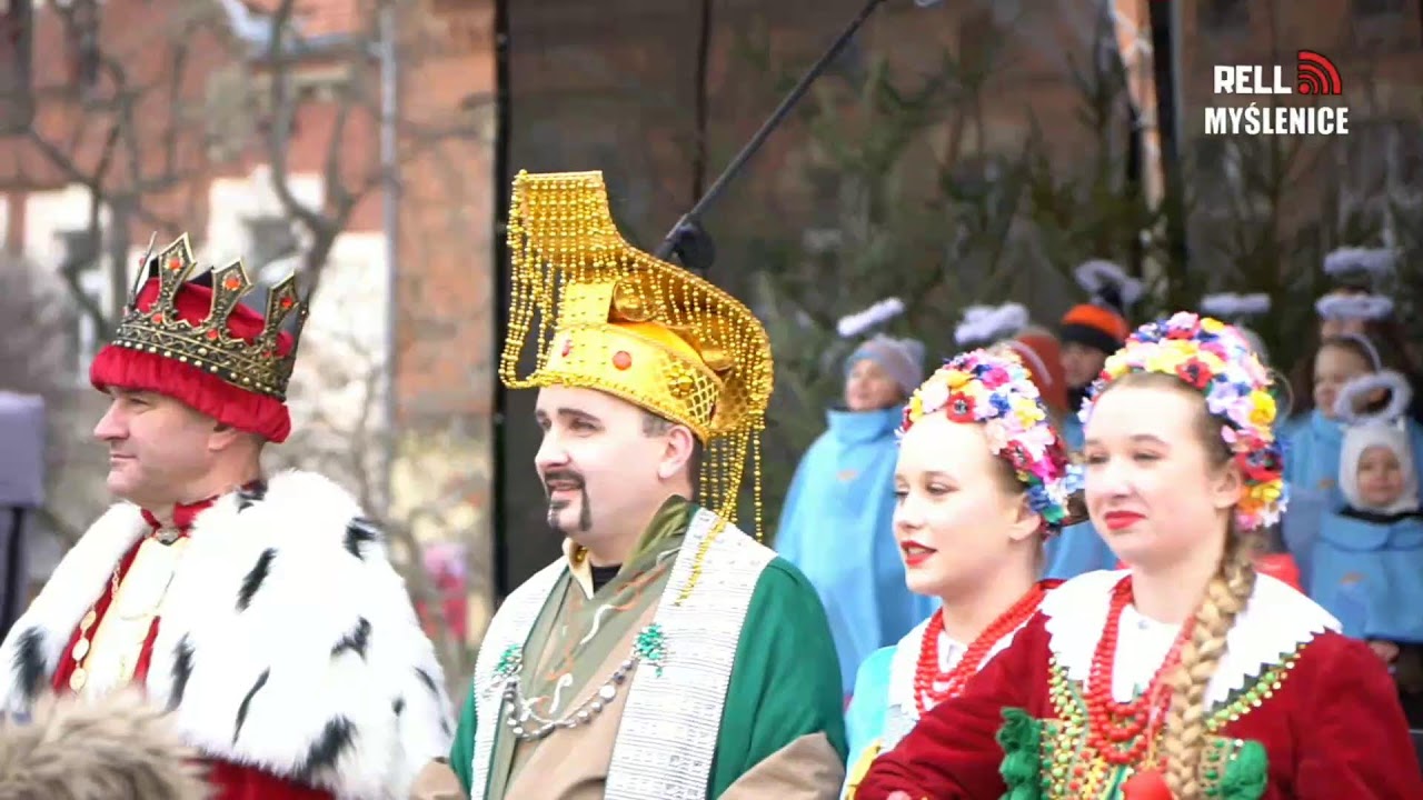 Orszak Trzech Króli w Myślenicach (orszak czerwony)
